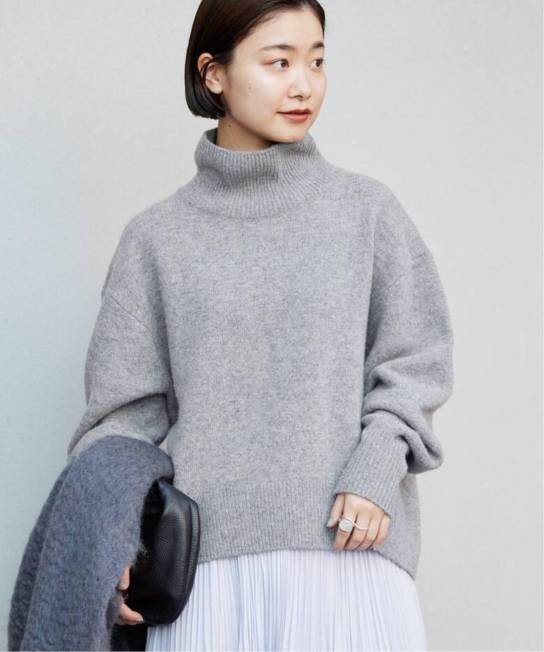 AQUAハイネックプルオーバー（ニット／セーター）｜IENA（イエナ）の  