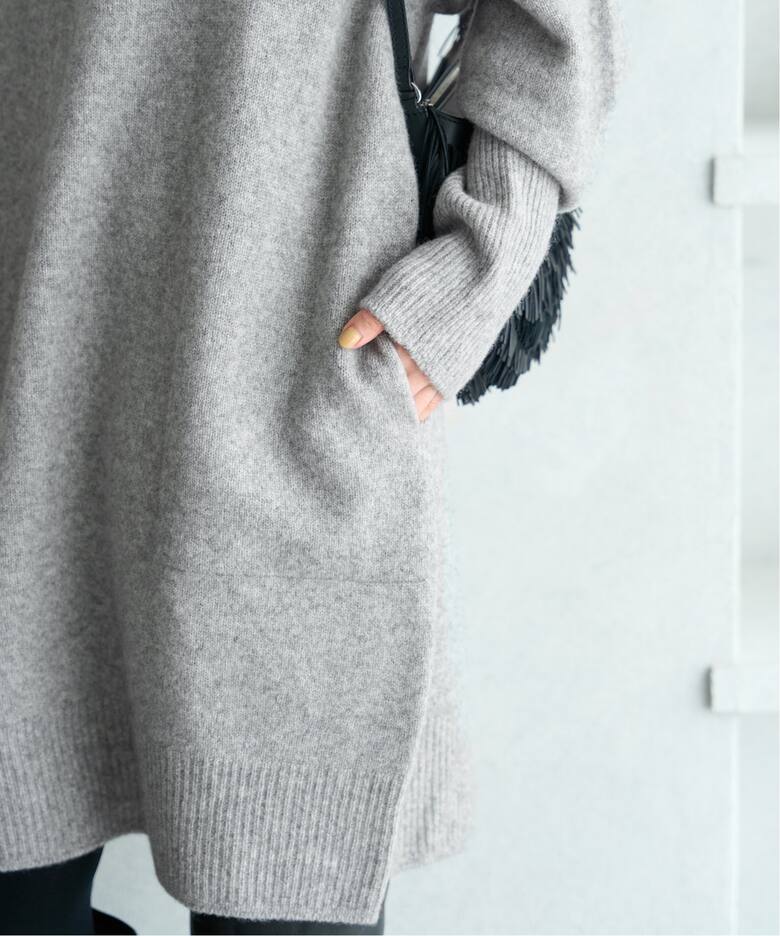 ウールカシミヤ チュニックワンピース（ワンピース）｜IENA（イエナ  