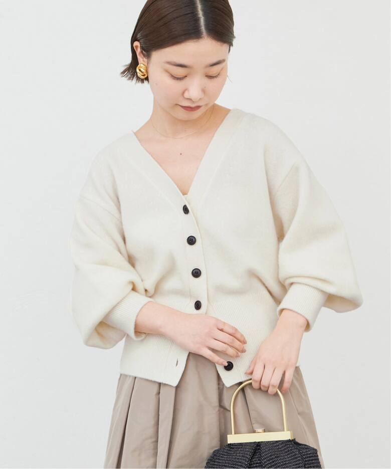 ウエストリブマーク カーディガン（カーディガン）｜IENA（イエナ）の 