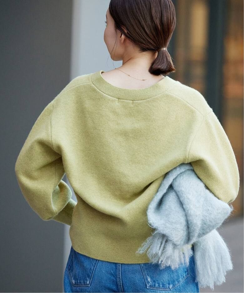 ウエストリブマーク カーディガン（カーディガン）｜IENA（イエナ）の  