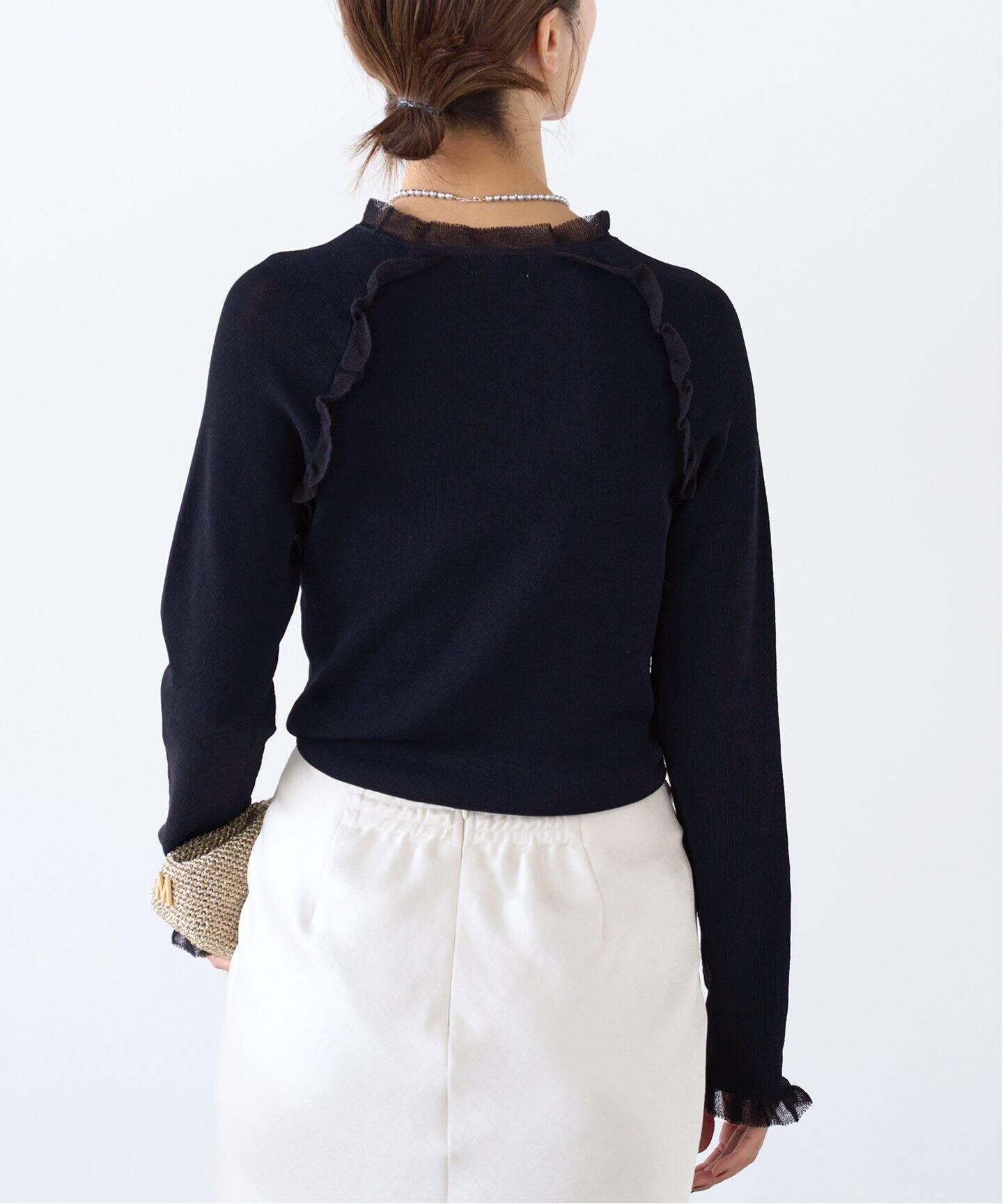 Frill Compact プルオーバー（ニット／セーター）｜IENA（イエナ）の  