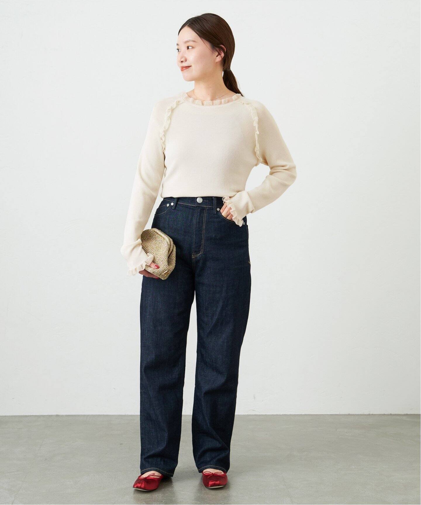 Frill Compact プルオーバー（ニット／セーター）｜IENA（イエナ）の  