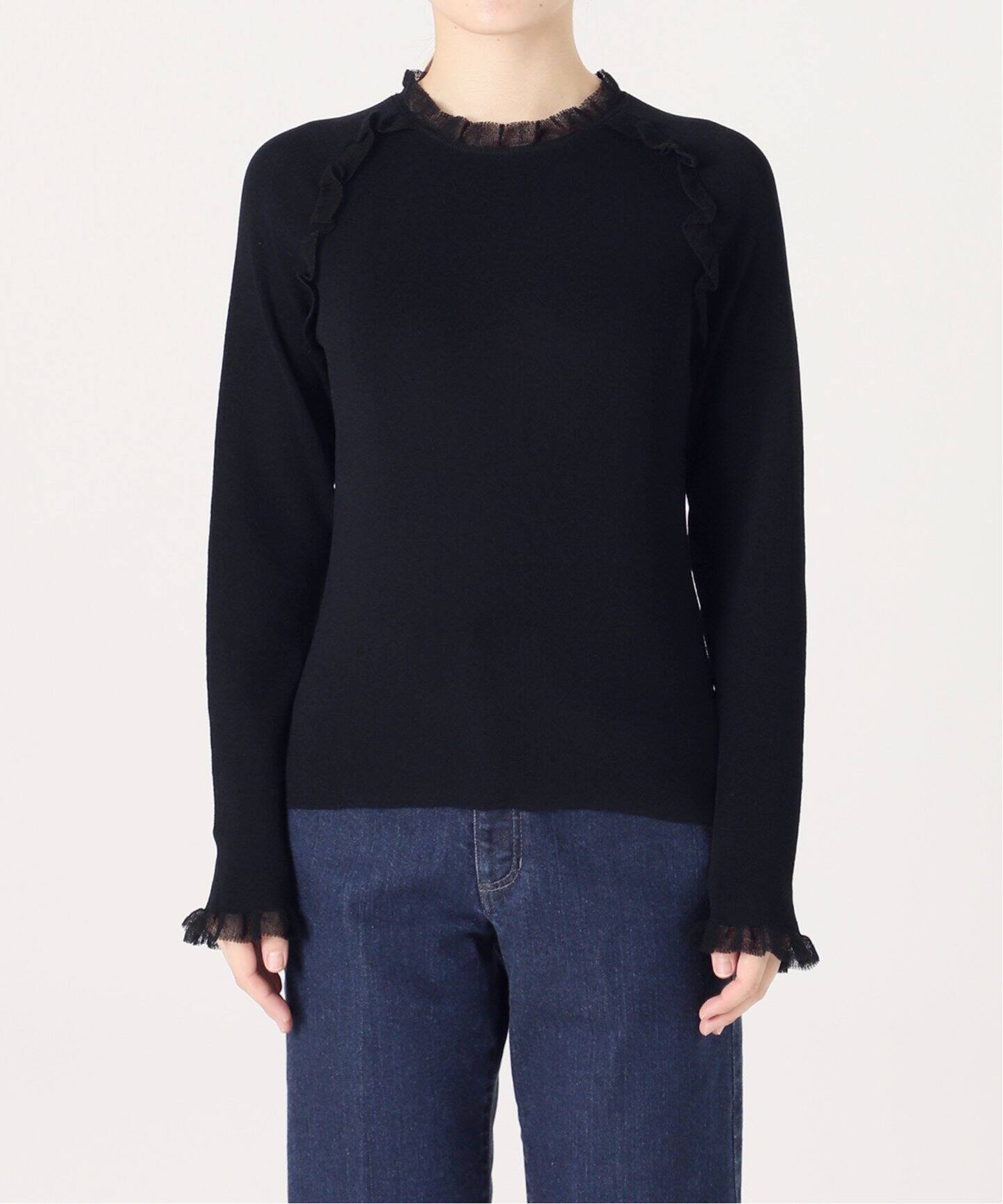 Frill Compact プルオーバー（ニット／セーター）｜IENA（イエナ）の  