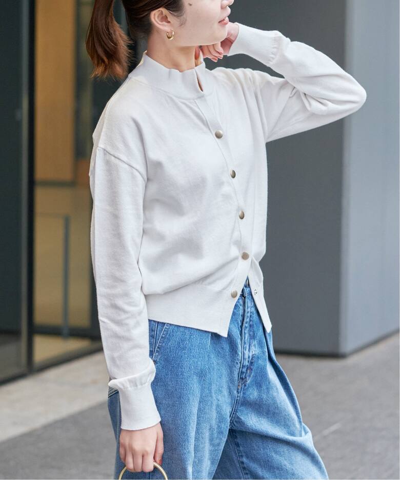 金ボタンベーシックカーディガン（カーディガン）｜IENA（イエナ  