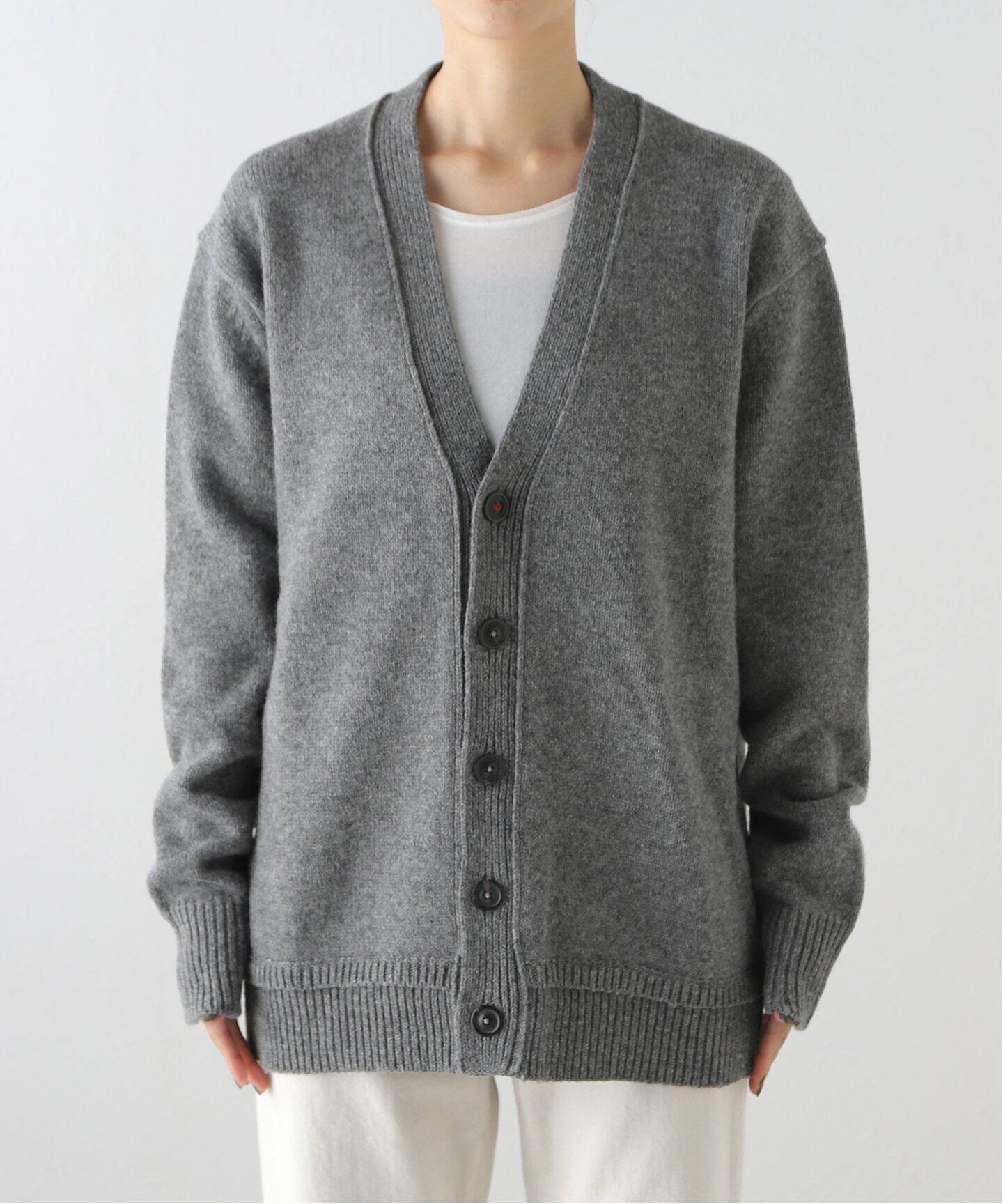 Maison Margiela/メゾン マルジェラ】SWEATER Vネックカーディガン 