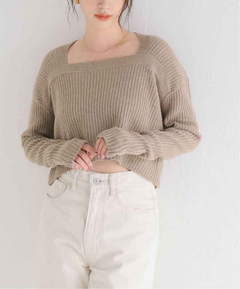 venit/ヴェニット】スクエアネックニット（ニット／セーター）｜IENA  