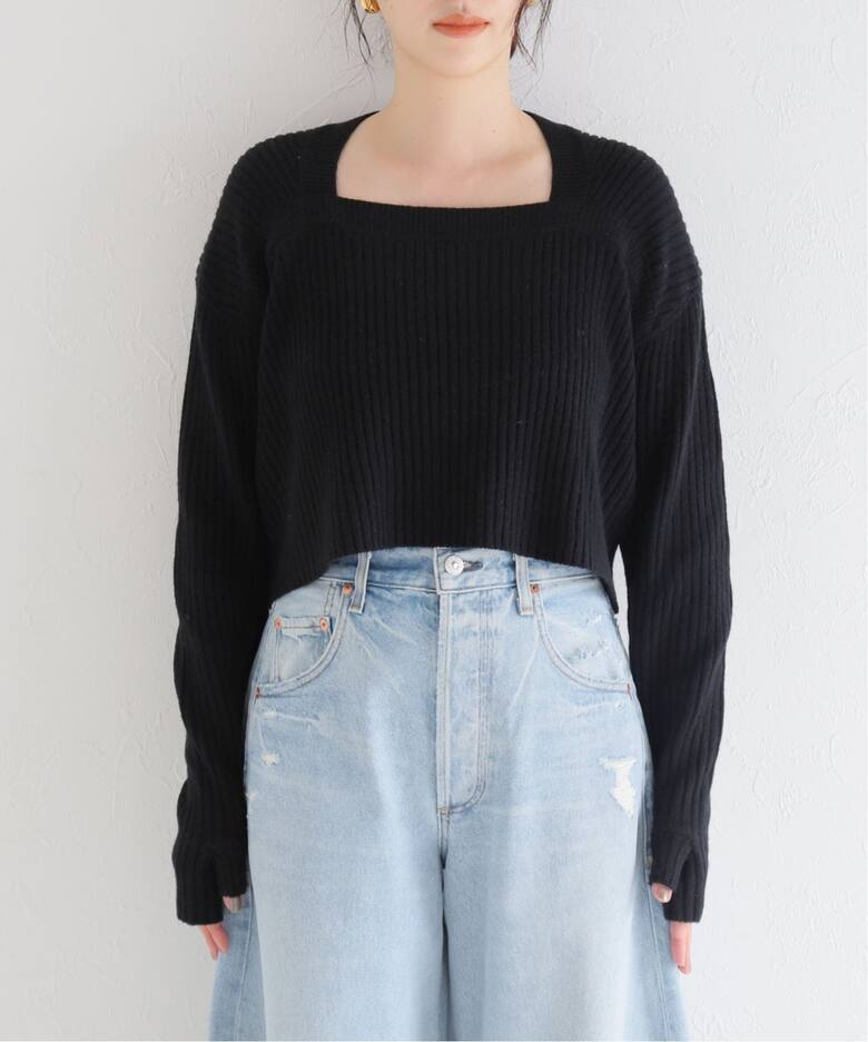 venit/ヴェニット】スクエアネックニット（ニット／セーター）｜IENA  