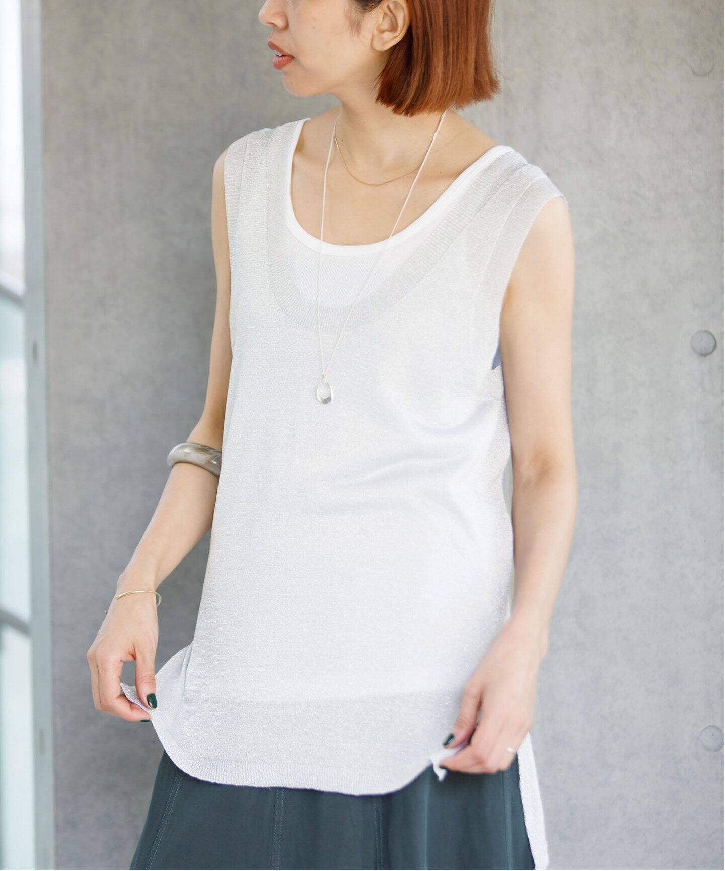 Loro/ローロ】 Glitter Tanktop / タンクトップ（タンクトップ）｜IENA 