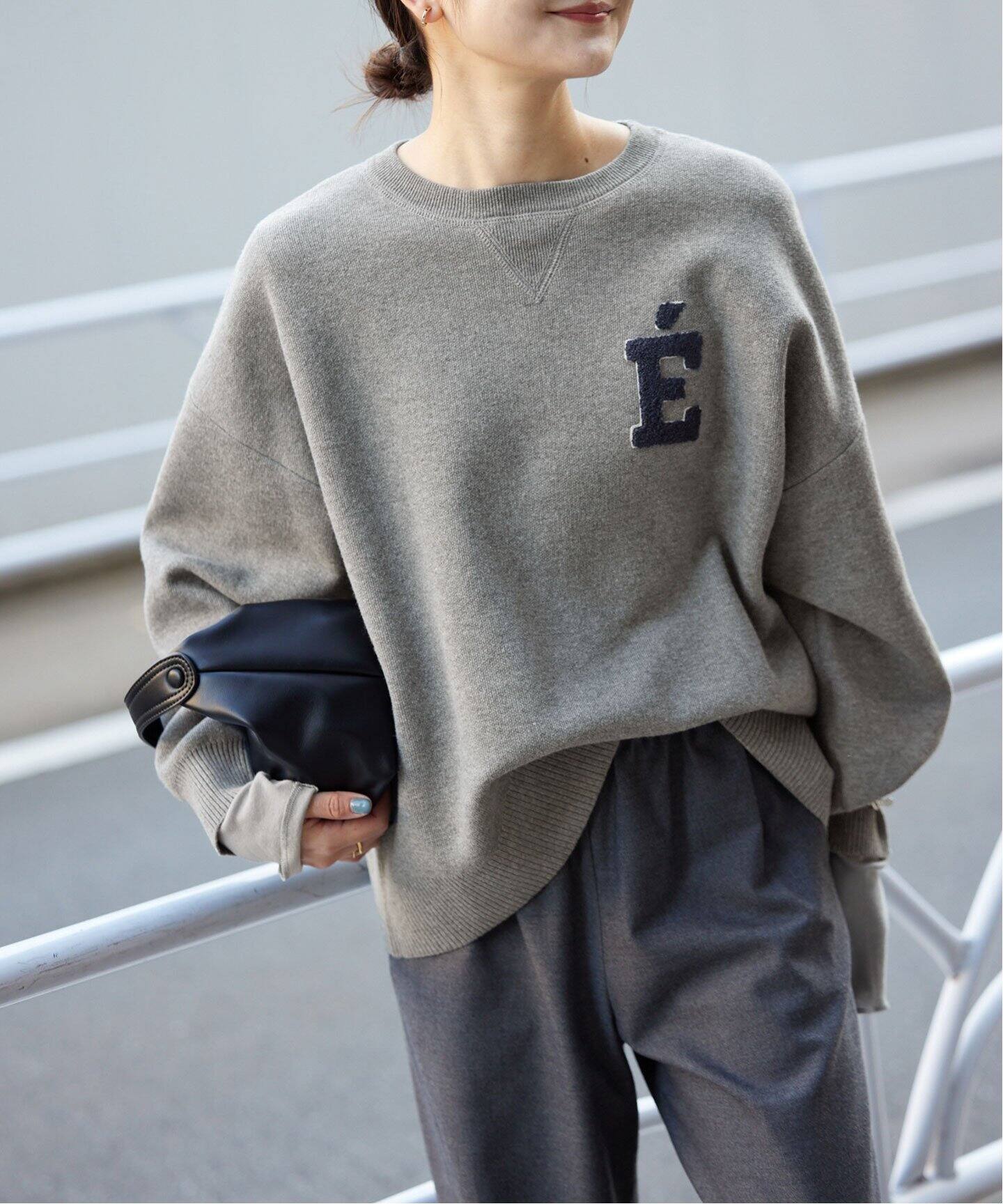 SLOBE IENA - 専用です サガラ刺繍スウェットライクニット（ニット/セーター）｜SLOBE