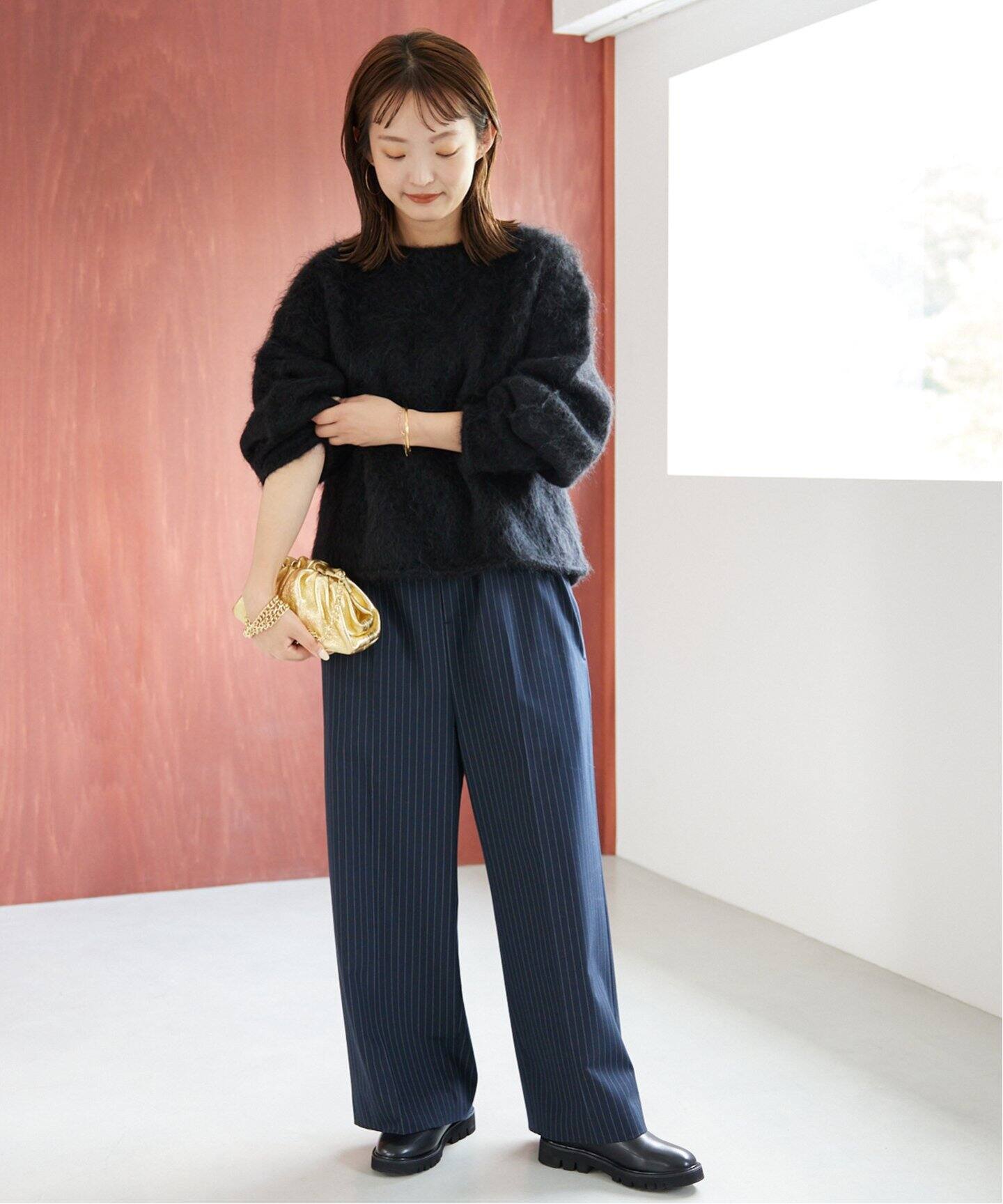 モヘヤシャギーニットプルオーバー（ニット／セーター）｜SLOBE IENA  