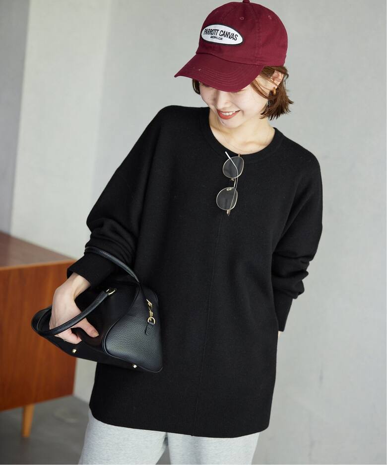 ウォッシャブルウールスムースプルオーバー（ニット／セーター  