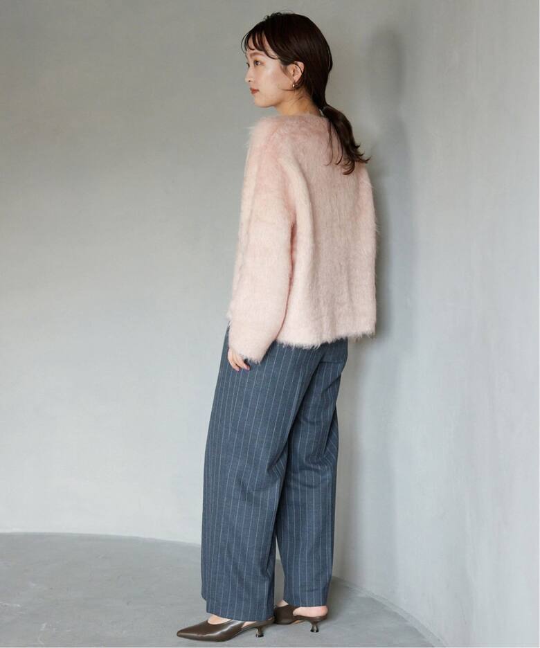 追加》シャギーニットカーディガン（カーディガン）｜SLOBE IENA  