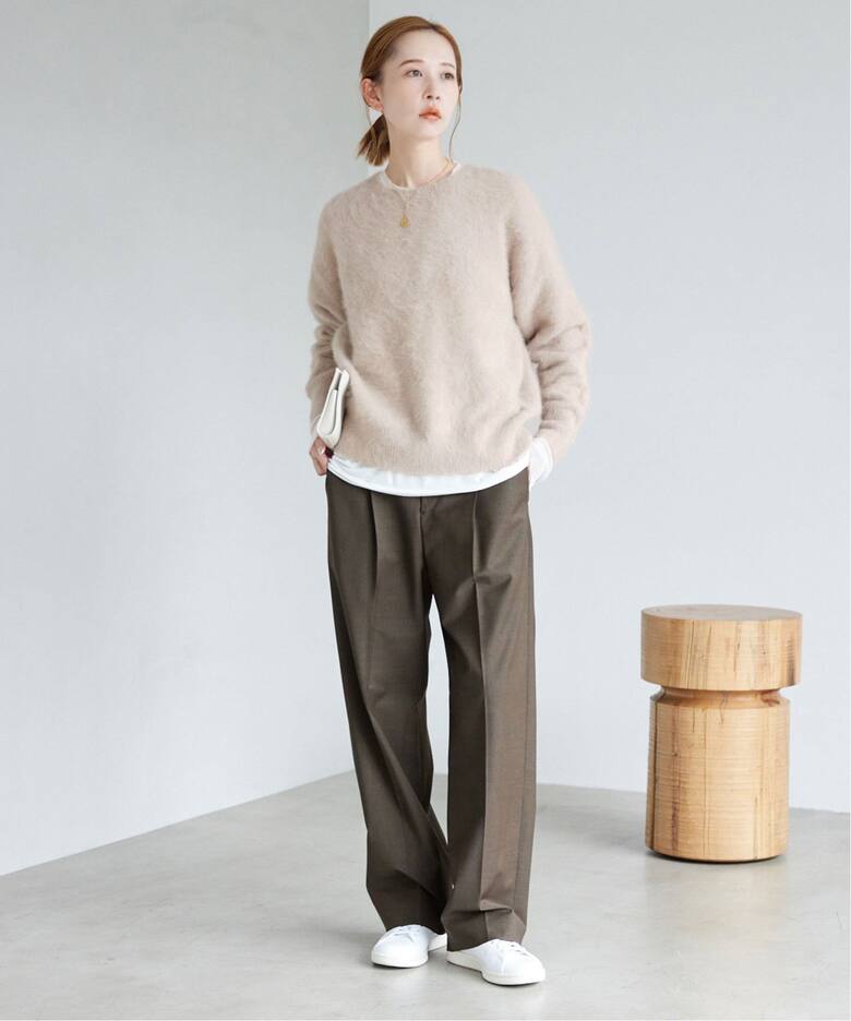 追加》フォックスカシミヤプルオーバー（ニット／セーター）｜SLOBE  