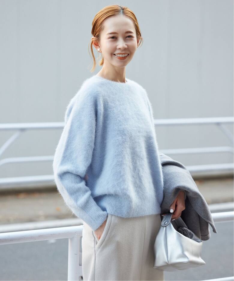 追加》フォックスカシミヤプルオーバー（ニット／セーター）｜SLOBE  