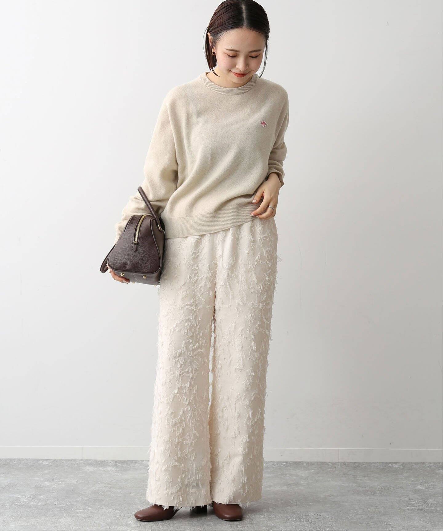 DANTON/ダントン】 LAMS WOOL PO（ニット／セーター）｜SLOBE IENA