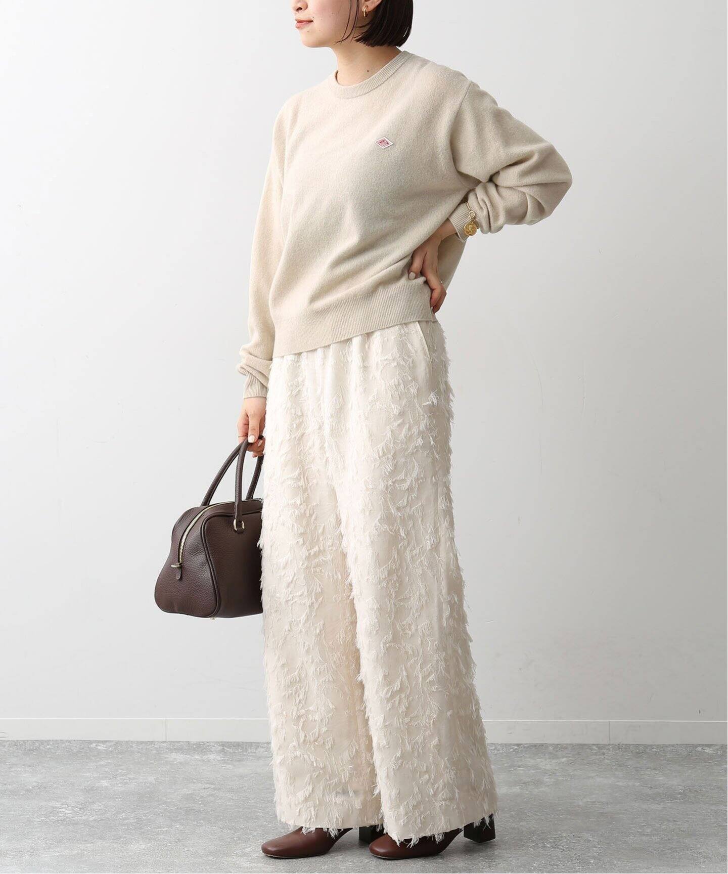 DANTON/ダントン】 LAMS WOOL PO（ニット／セーター）｜SLOBE IENA