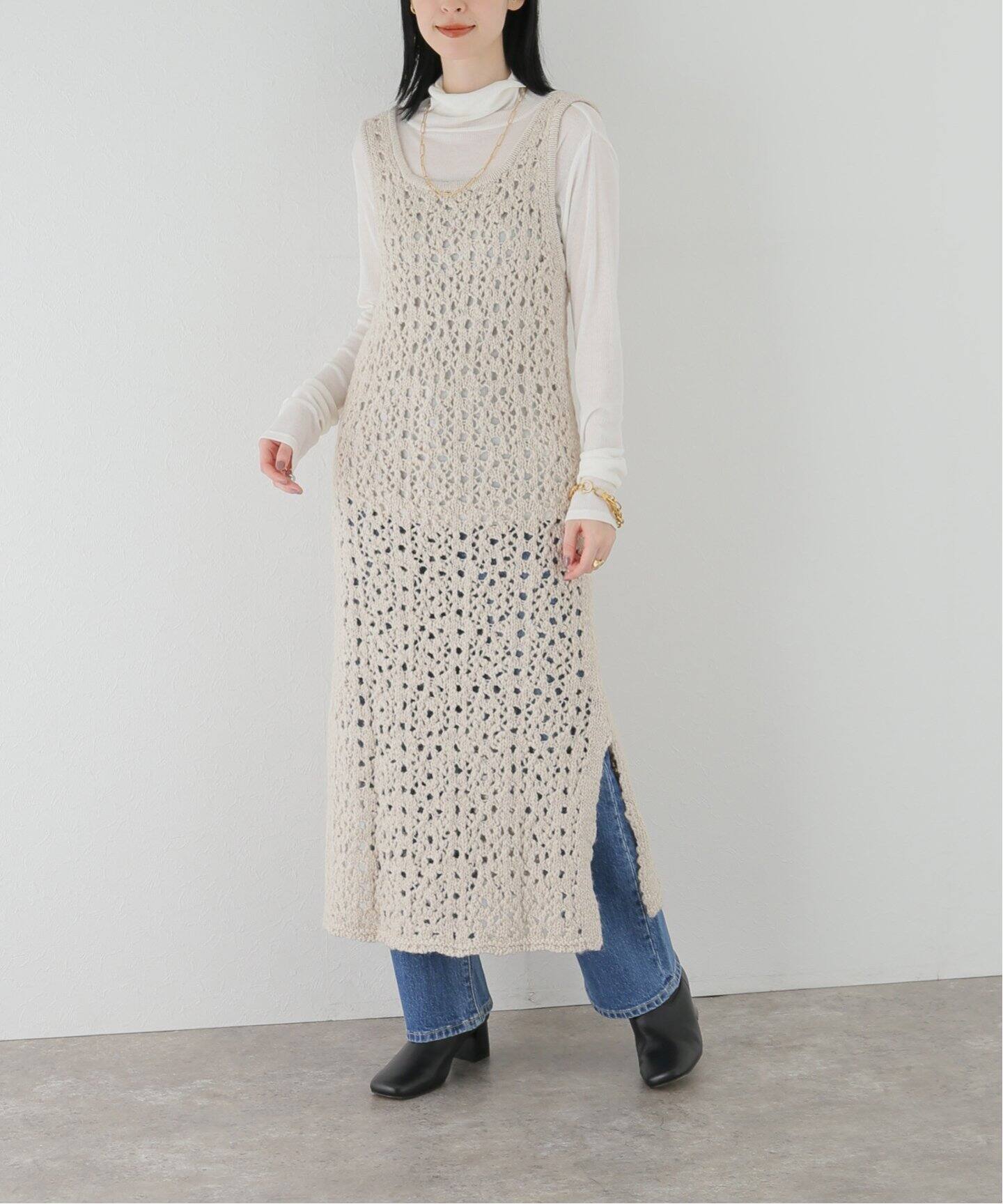 ADAM ET ROPÉ FEMME(アダム エ ロペ ファム) / 【AMOMENTO】WHOLE ｜長袖 