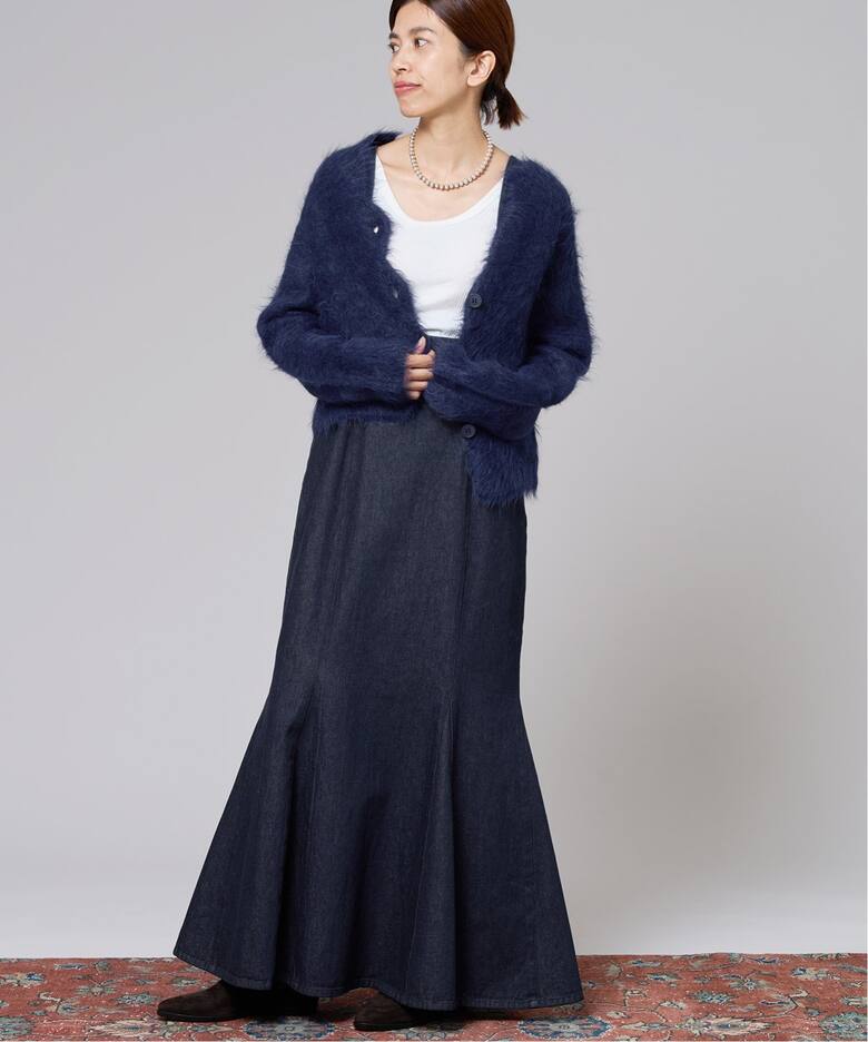 IENA LA BOUCLE TIYARIK アルパカ混カーディガン（カーディガン  