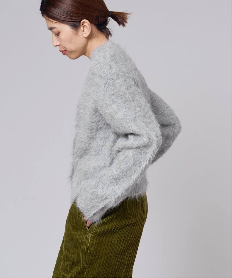 IENA LA BOUCLE TIYARIK アルパカ混カーディガン（カーディガン  