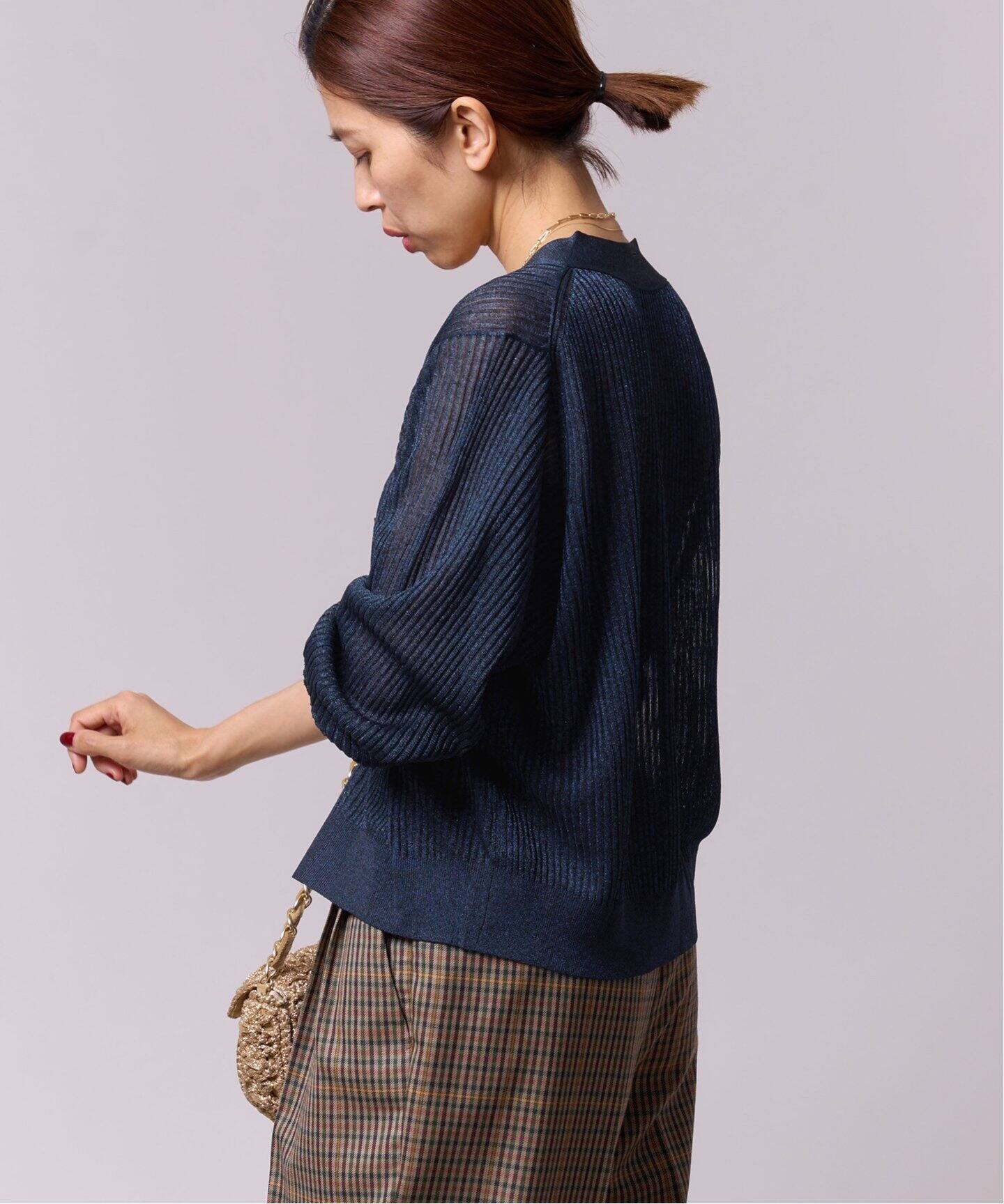 IENA LA BOUCLE Galaxy Vネックカーディガン（カーディガン）｜IENA 