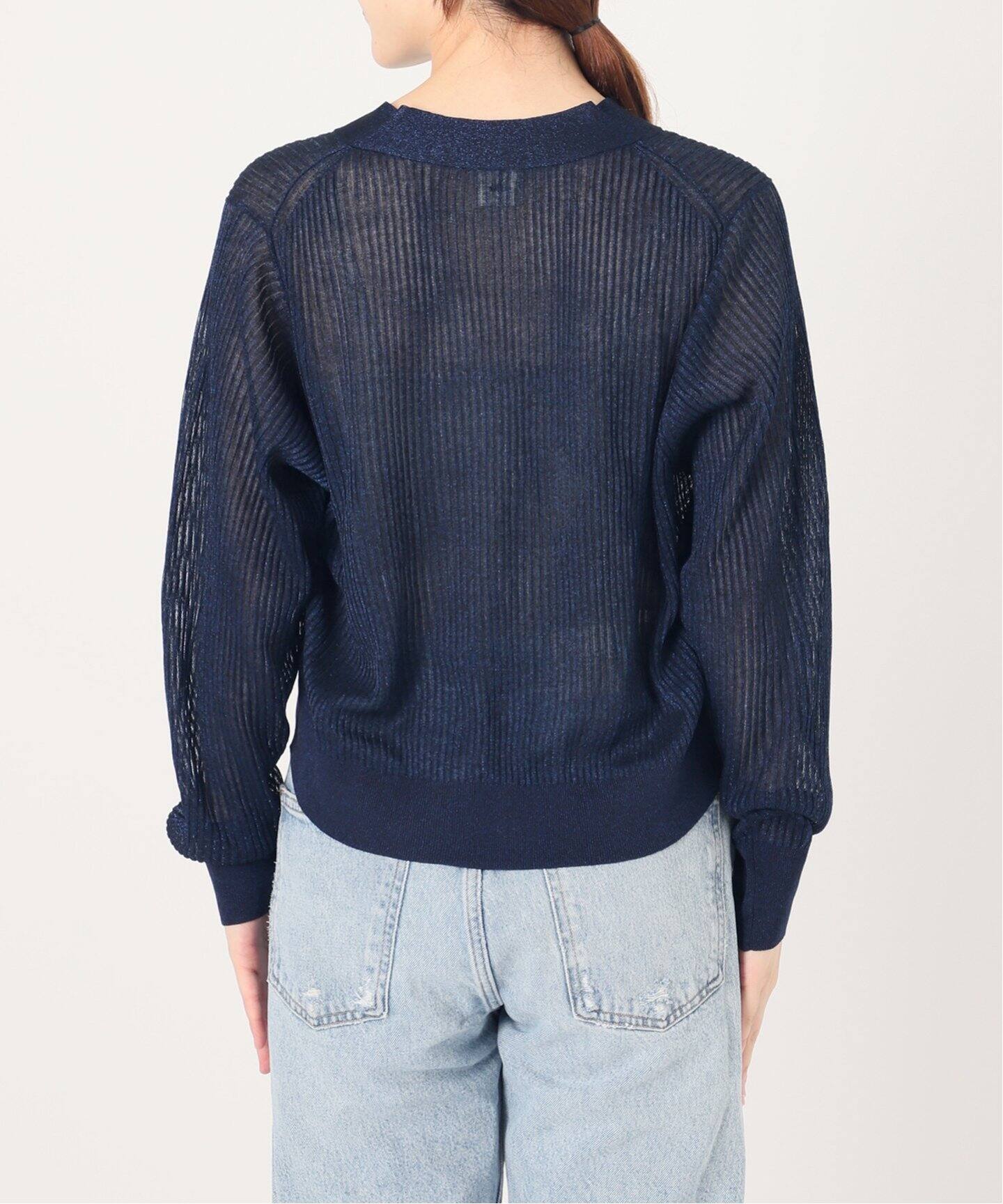 IENA LA BOUCLE Galaxy Vネックカーディガン（カーディガン）｜IENA 