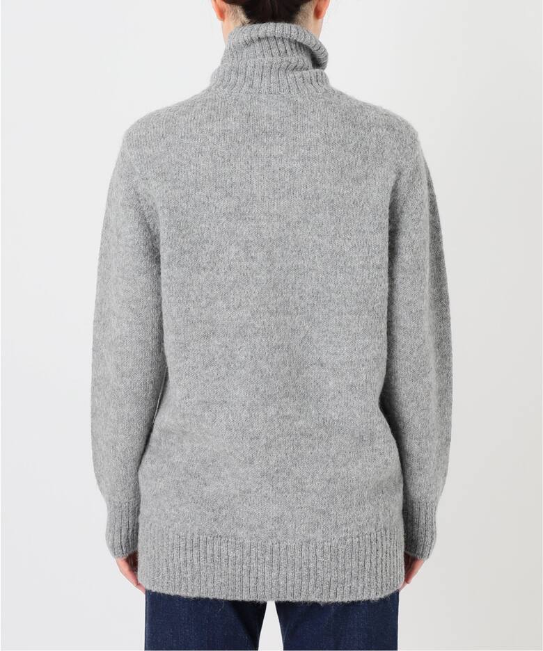 IENA LA BOUCLE Anta アルパカタートルネックプルオーバー（ニット  