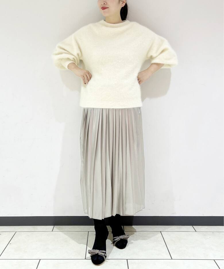 IENA LA BOUCLE ファーニットプルオーバー（ニット／セーター）｜IENA  