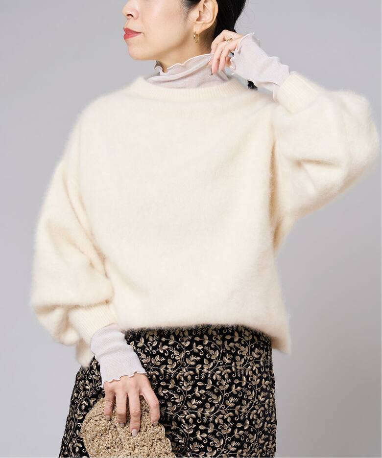 IENA LA BOUCLE ファーニットプルオーバー（ニット／セーター）｜IENA  