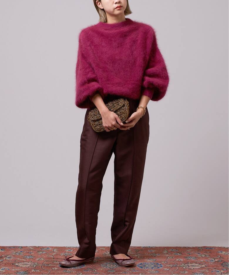 IENA LA BOUCLE ファーニットプルオーバー（ニット／セーター）｜IENA  