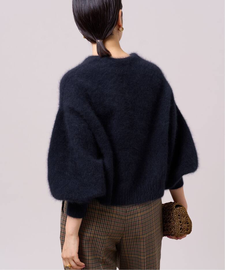 IENA LA BOUCLE ファーニットカーディガン（カーディガン）｜IENA 