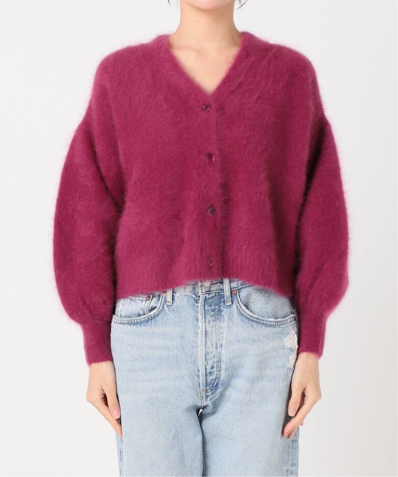 IENA LA BOUCLE ファーニットカーディガン（カーディガン）｜IENA 