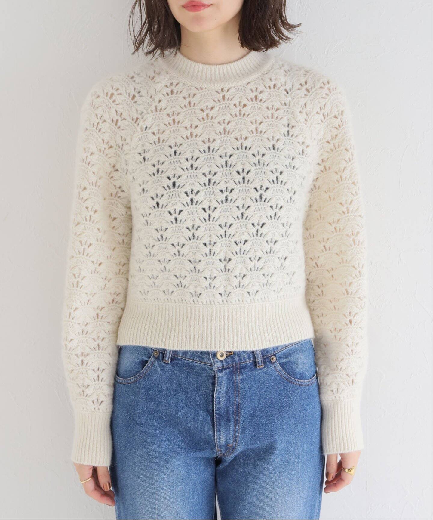 PHOTOCOPIEU/フォトコピュー】CROCHET セーター（ニット／セーター 