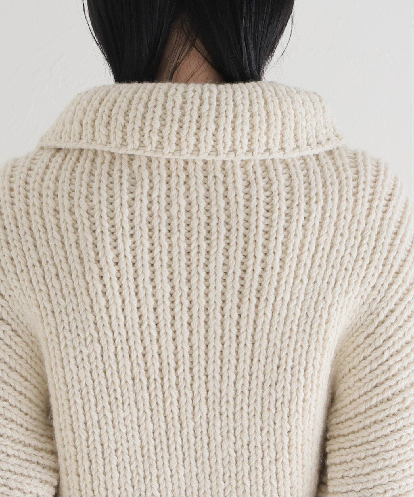 MAYDI /マイディ】CREW PLUS COLLAR ニット（ニット／セーター）｜IENA 