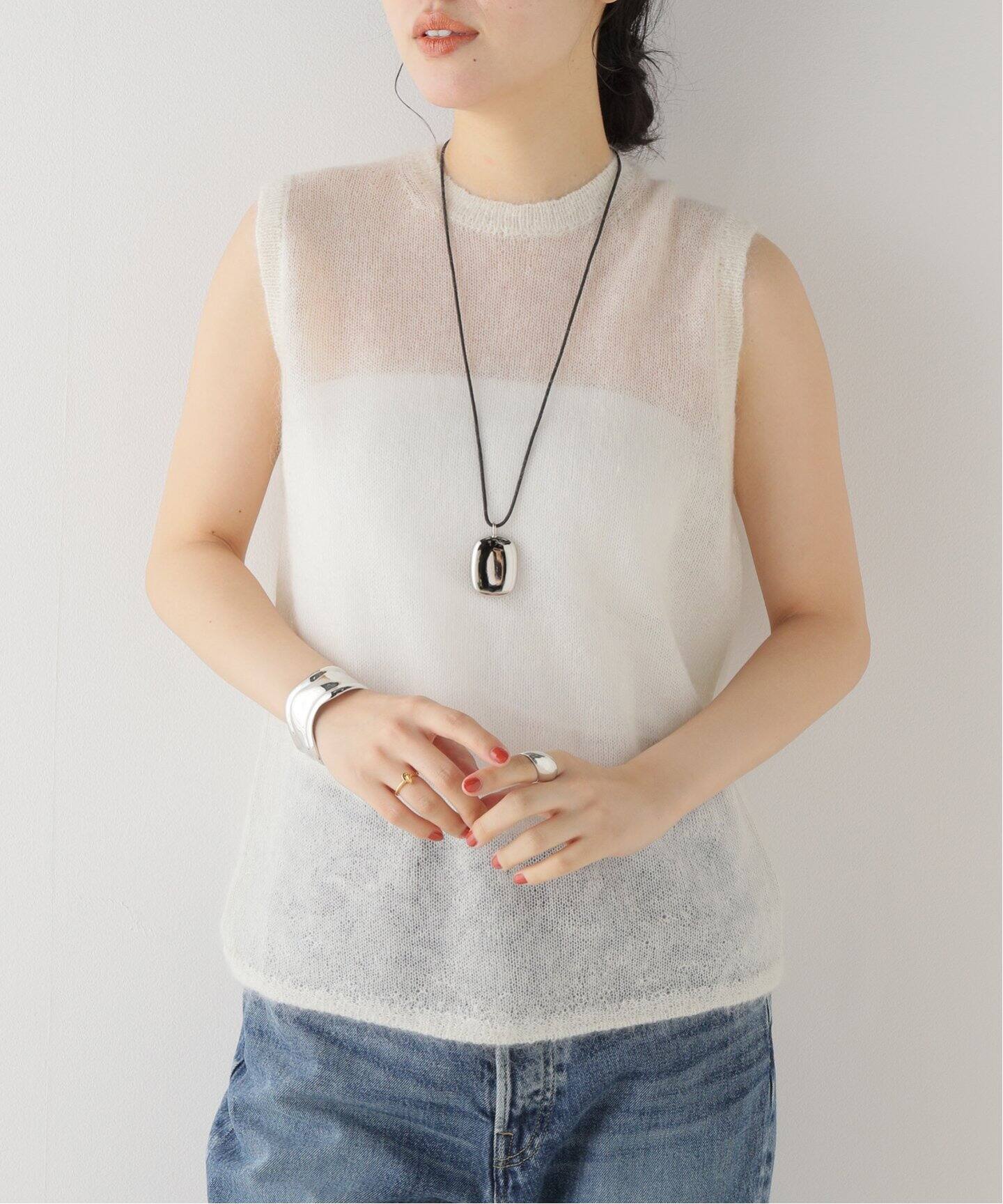 Mohair Sheer Knit ベスト（ベスト）｜Plage（プラージュ）の通販 