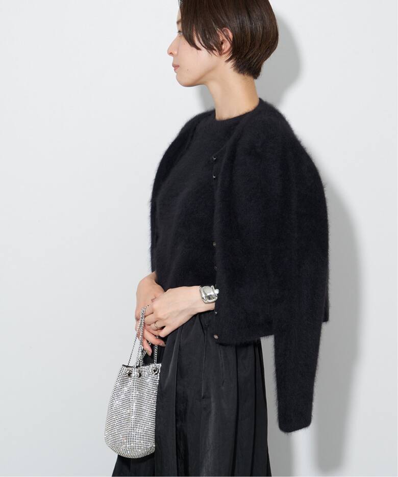 Cashmere Mix Fur カーディガン（カーディガン）｜Plage（プラージュ  