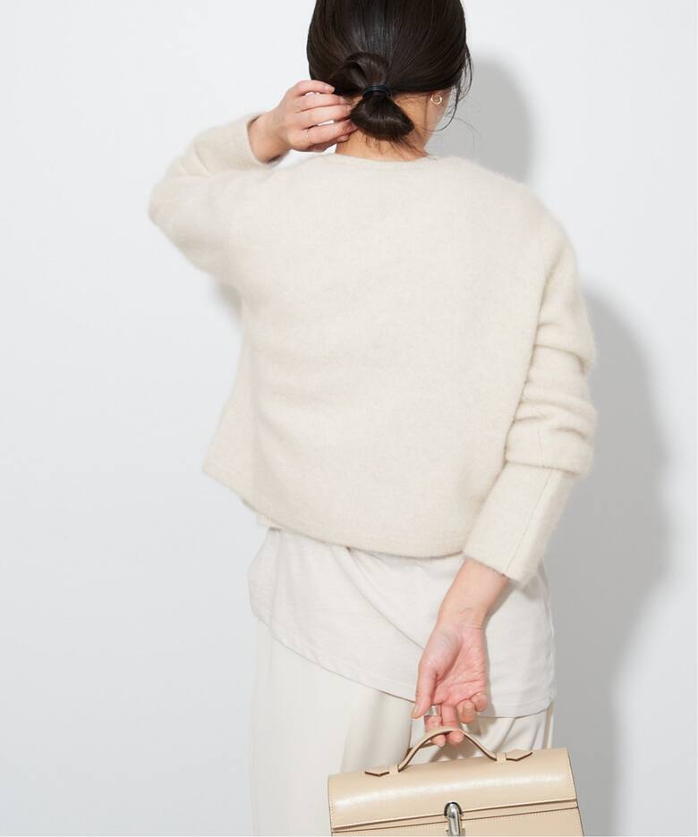 Cashmere Mix Fur カーディガン（カーディガン）｜Plage（プラージュ  