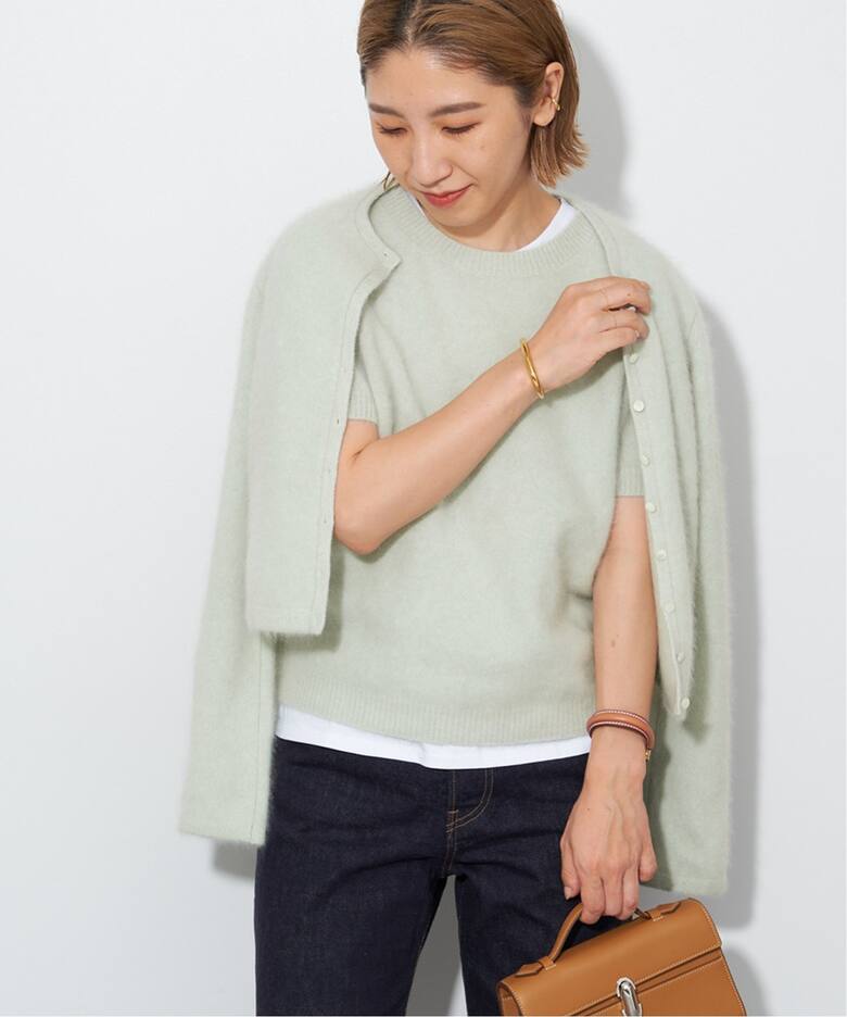 Cashmere Mix Fur カーディガン（カーディガン）｜Plage（プラージュ  