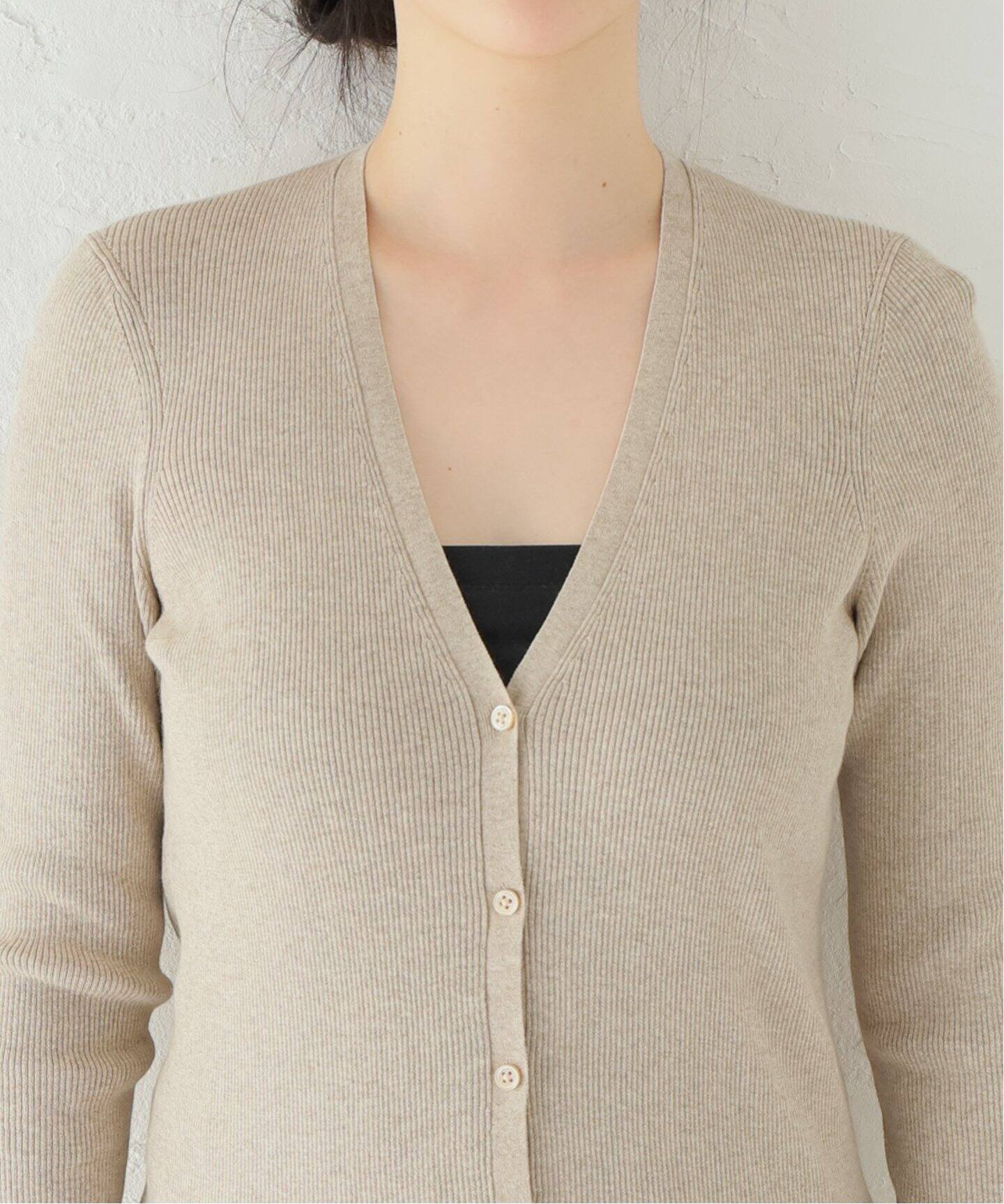 Rib カーディガン（カーディガン）｜Plage（プラージュ）の通販  