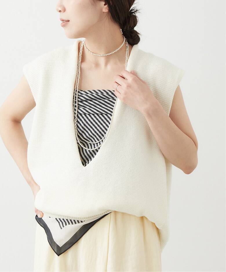 Italian Yarn ベスト（ニット／セーター）｜Plage（プラージュ）の通販  