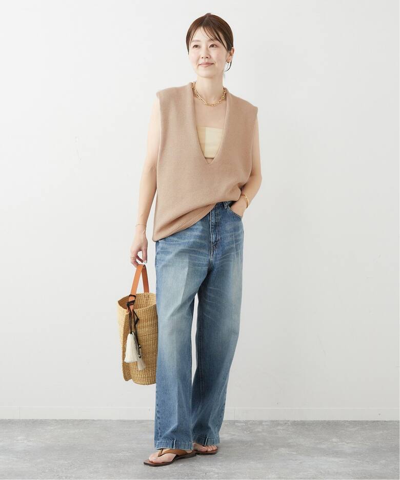 Italian Yarn ベスト（ニット／セーター）｜Plage（プラージュ）の通販  