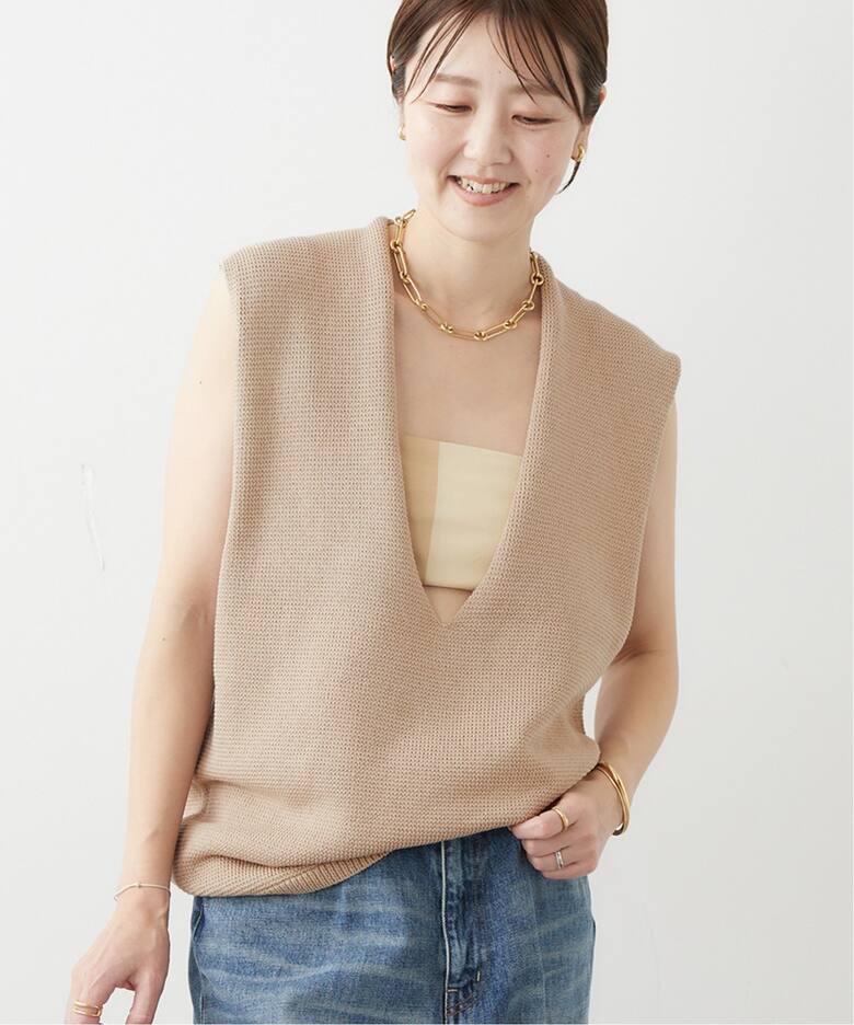 Italian Yarn ベスト（ニット／セーター）｜Plage（プラージュ）の通販  