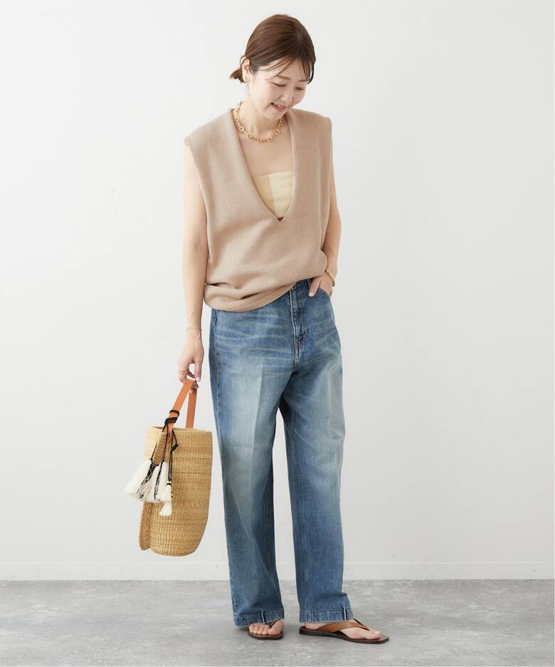 Italian Yarn ベスト（ニット／セーター）｜Plage（プラージュ）の通販  