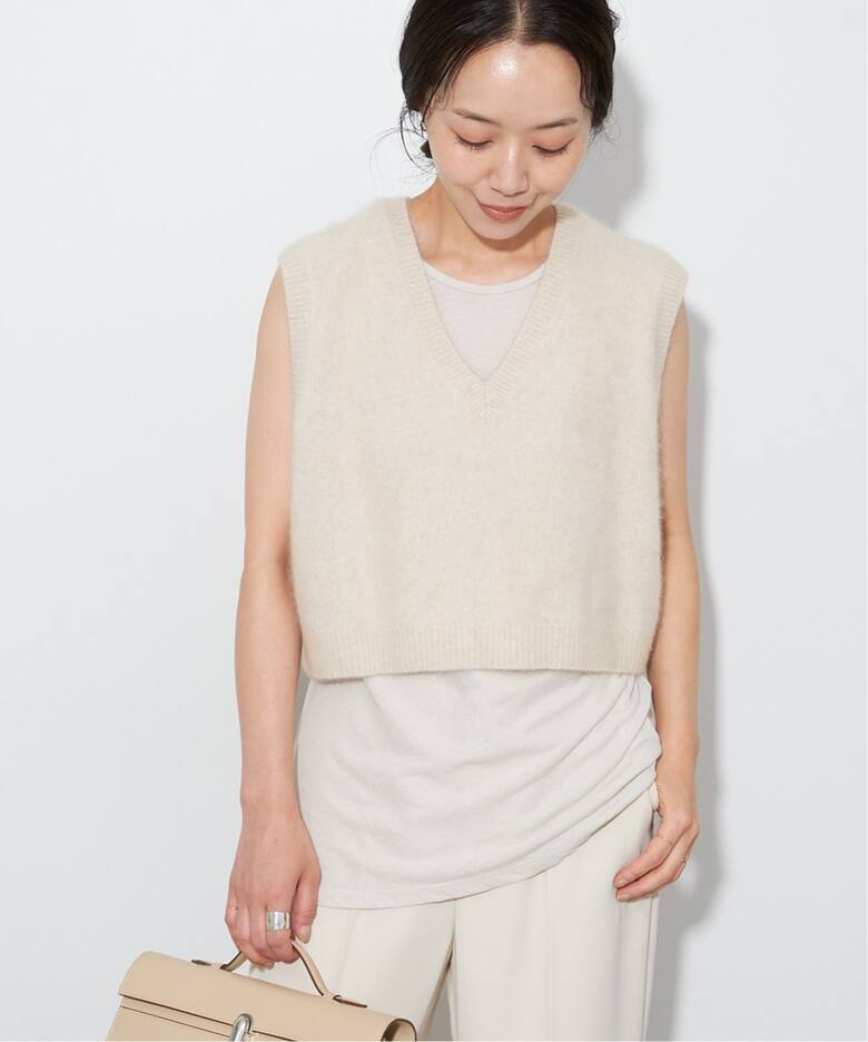 Cashmere Mix Fur ベスト（ベスト）｜Plage（プラージュ）の通販  