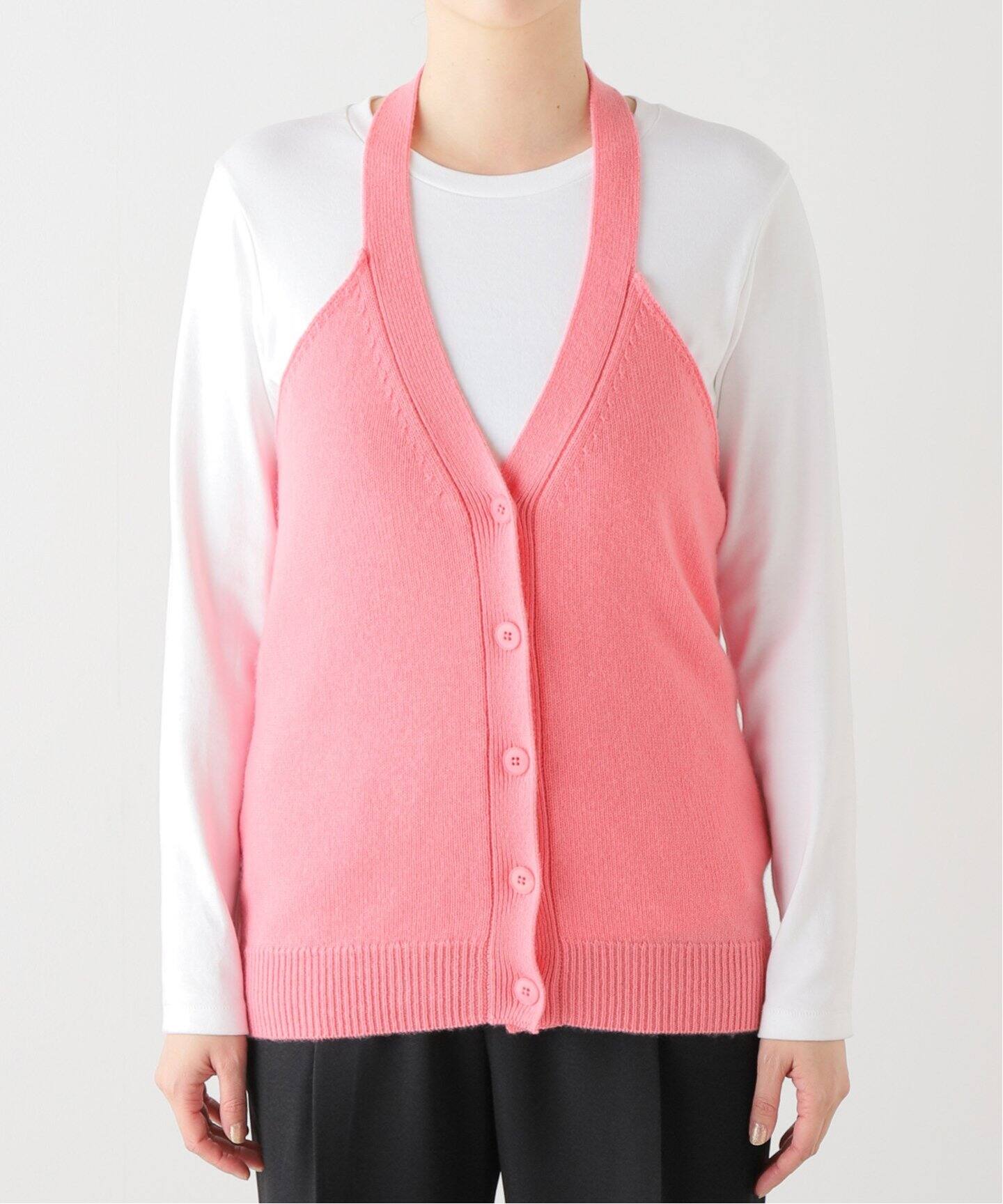 WO/CA ホルターネック ニットベスト（ベスト）｜Plage（プラージュ）の  