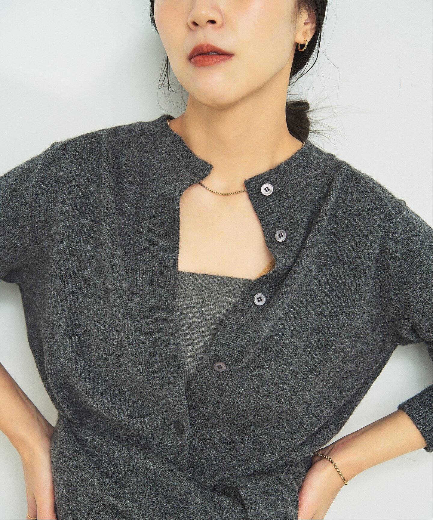 Alpaca Open Back ニット（ニット／セーター）｜Plage（プラージュ）の 