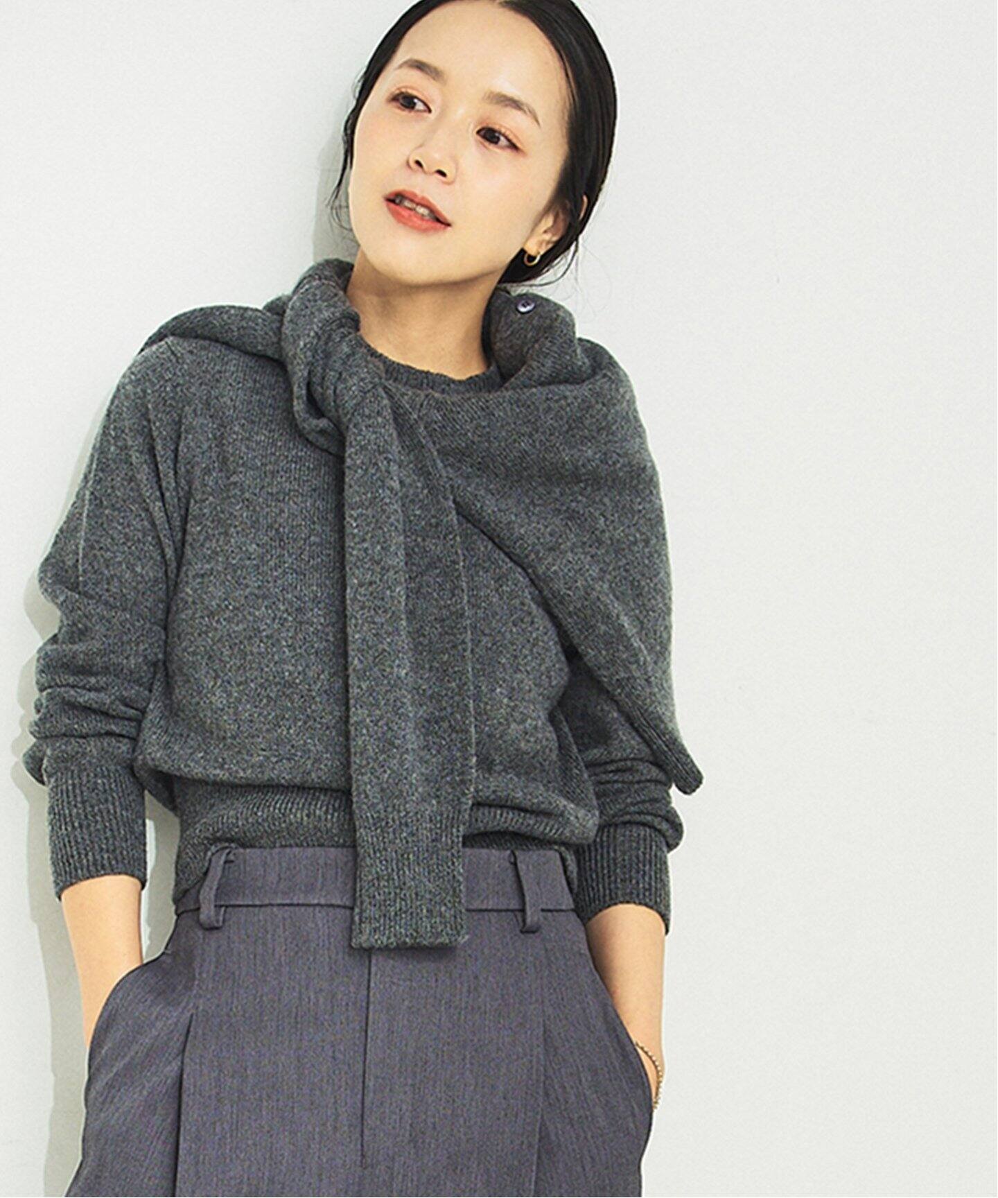 Alpaca Open Back ニット（ニット／セーター）｜Plage（プラージュ）の  