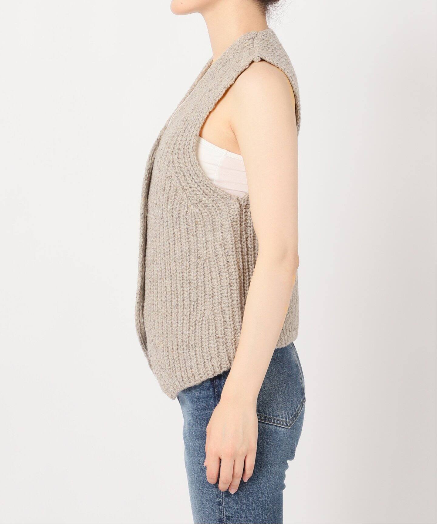 Layered Knit ベスト（ベスト）｜Plage（プラージュ）の通販  