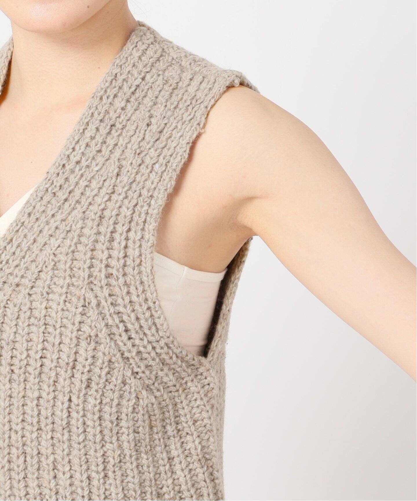 Layered Knit ベスト（ベスト）｜Plage（プラージュ）の通販  