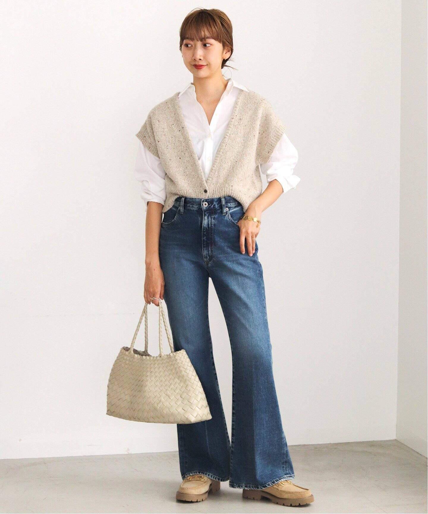 OLIVETTE ニットベスト（ニット／セーター）｜Plage（プラージュ）の  