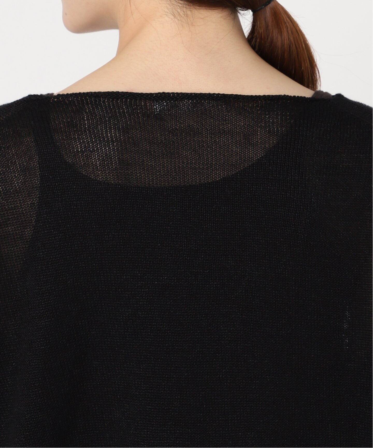 イタリア糸 Li/Co クループルオーバー（ニット／セーター）｜Plage  